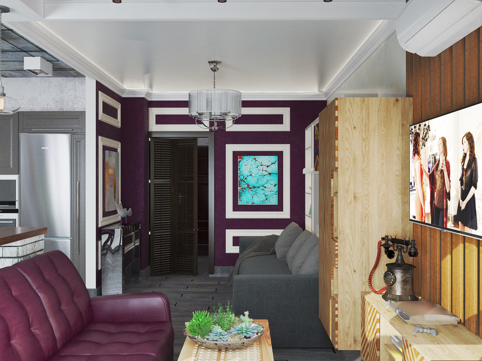 Лофт с нотками классики в ЖК Элегант