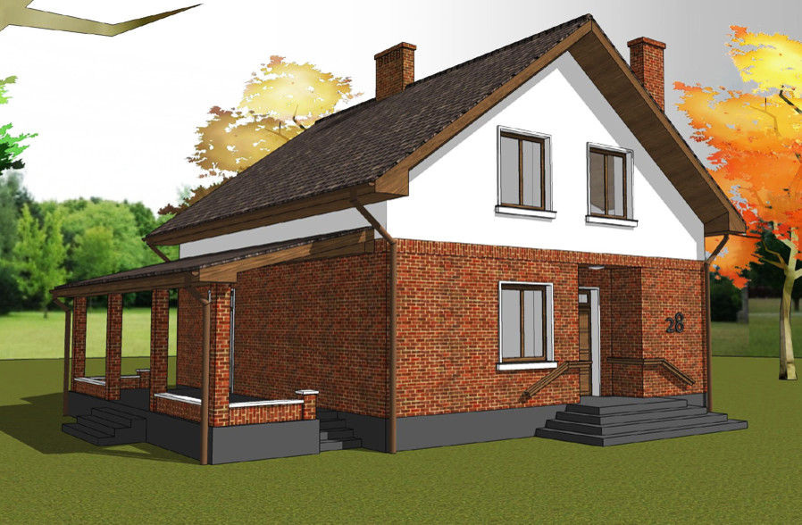 Проект дома Бау 35