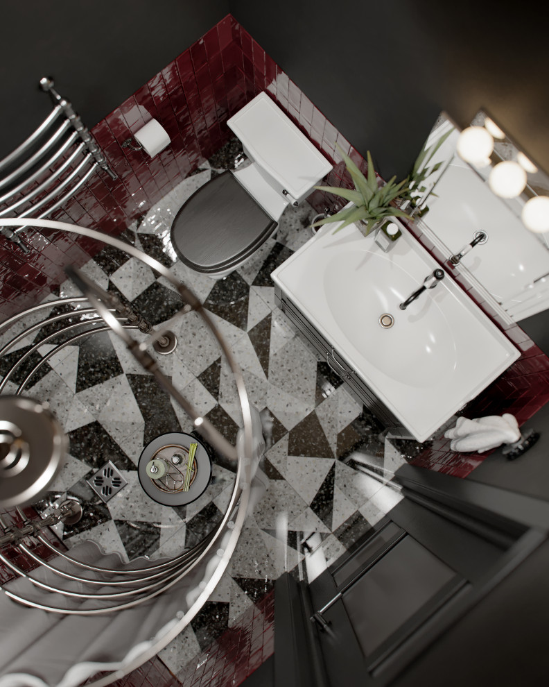 Спальня с библиотекой