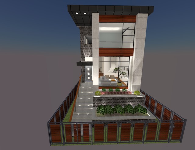 3D Visualization - Entry modern