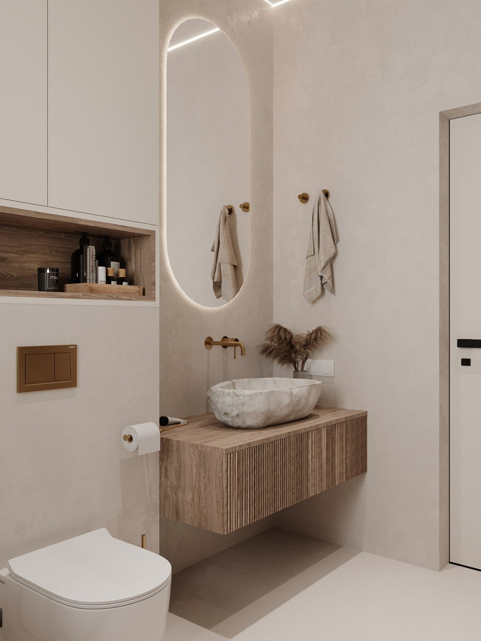 Санузел загородного дома