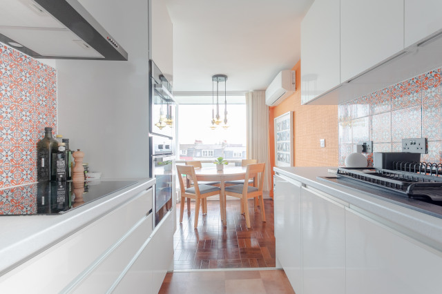 70's flat complete renovation retro-koekken