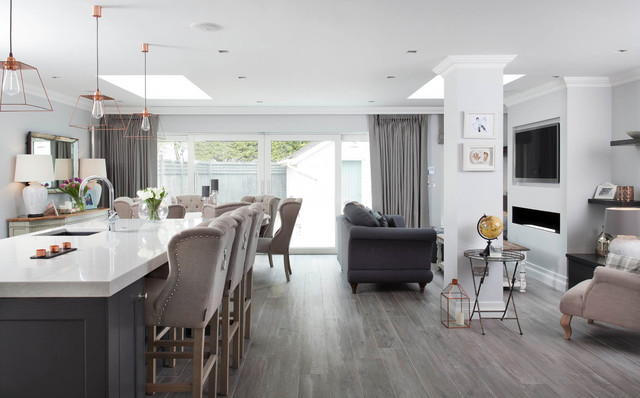 Kildare painted traditional-kitchen