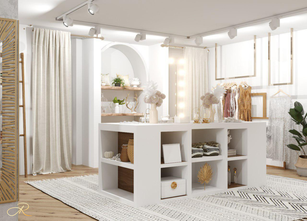 Дизайн проект для магазина украшений "Island Soul". Moscow