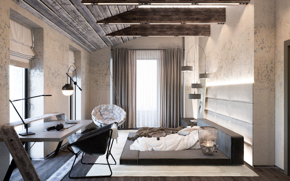 КОМНАТЫ В СТИЛЕ " БРУТАЛЬНЫЙ ЛОФТ"