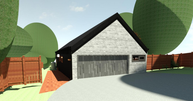 Gisborne House rustik-fasad