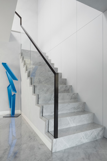 Park Ave Duplex contemporary-staircase