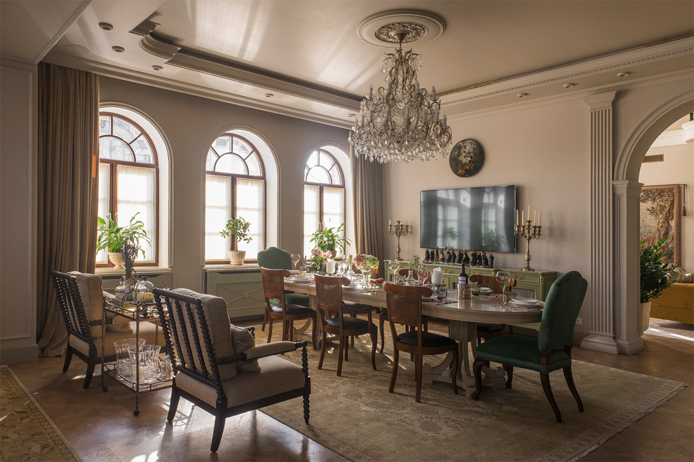 Съемка дома на Новой Риге, 1950 м². Дизайнер Анна Першхайло.