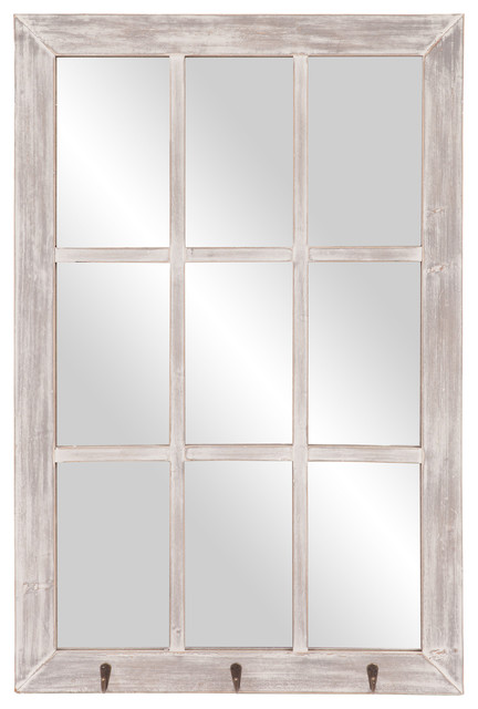 Ideas For Window Pane Mirror With Hooks - Desain Interior Rumah Kecil