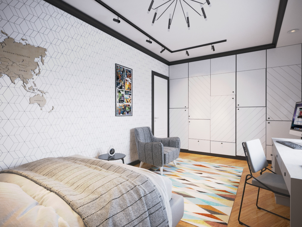 Проект дома в современной классике