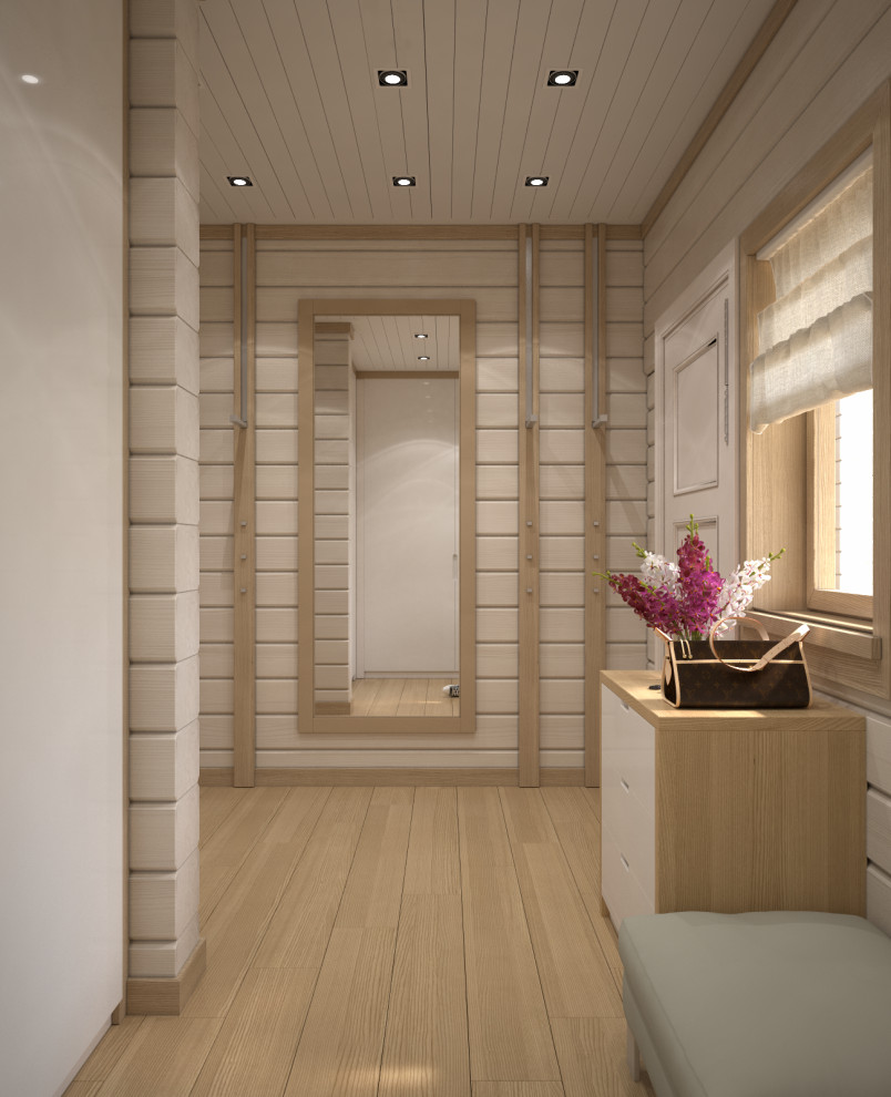 Загородный дом из клееного бруса