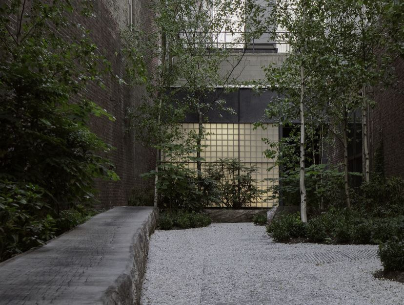 Seves Glass Block Inspiration Modern Exterior Cleveland by