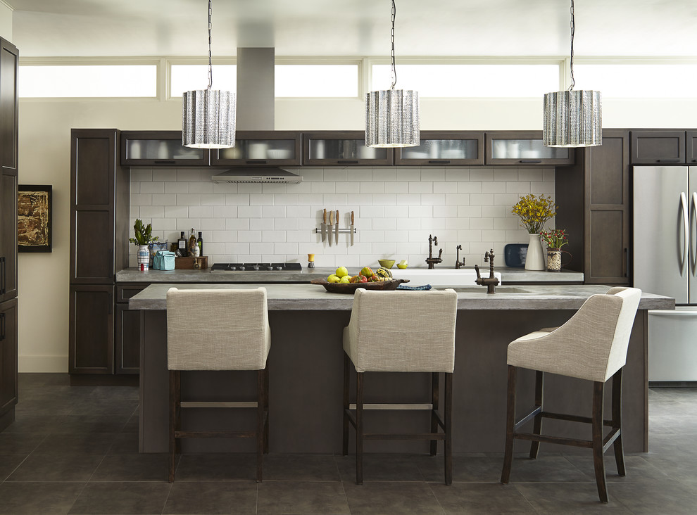 Inspiration for a transitional kitchen in Salt Lake City.