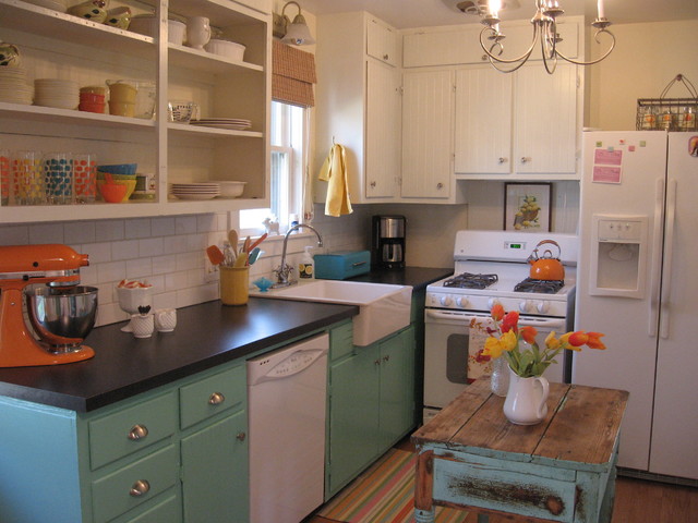 The Unmatched Kitchen Mixing Finishes, How To Mix Old Kitchen Cabinets With New