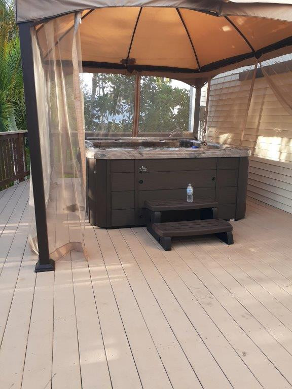 New Deck Construction and Spa