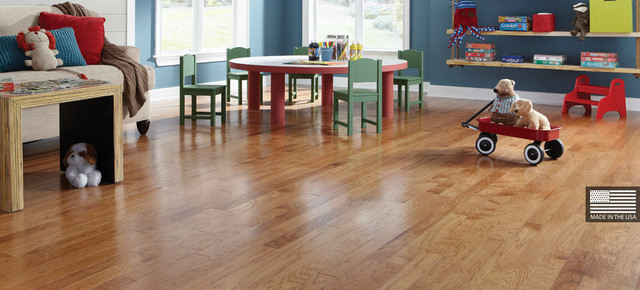 Mullican Hillshire Hickory Saddle Hardwood Flooring American