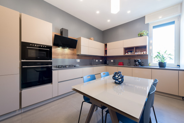 P+F House modern-kitchen