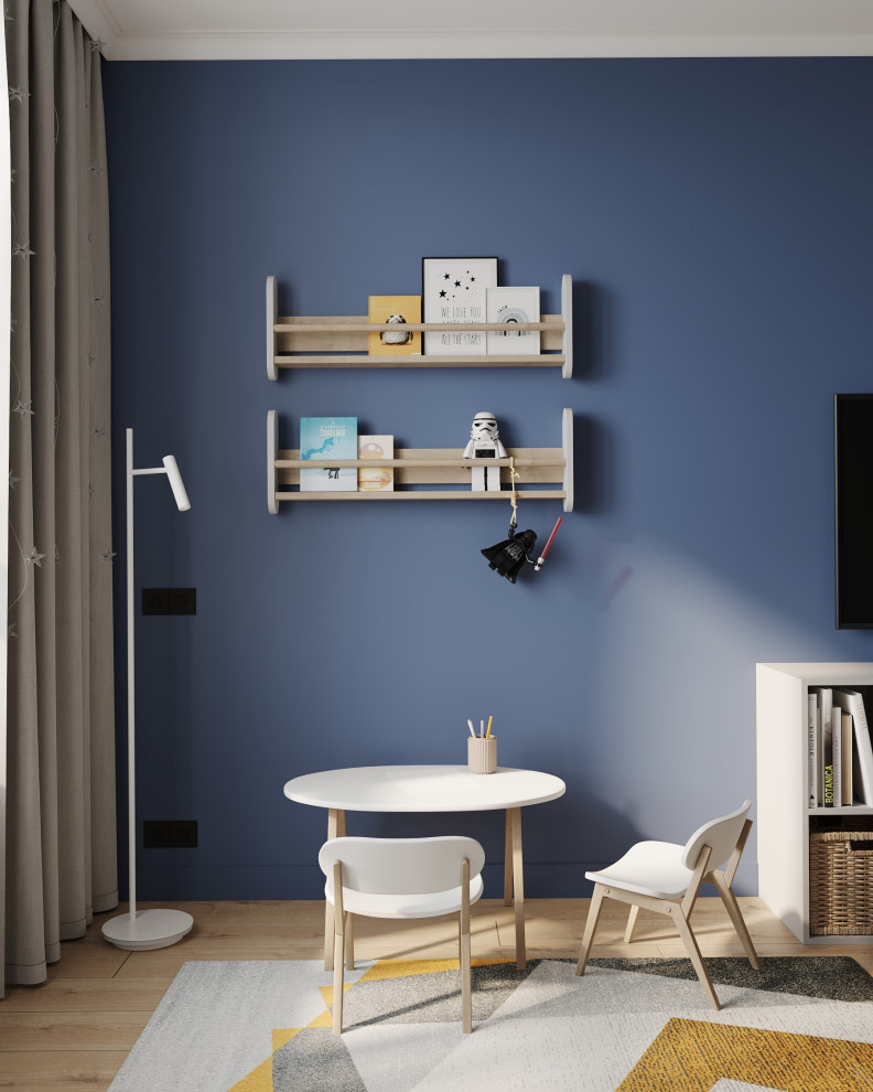 Детская (Четырехкомнатная квартира в ЖК "Илмари", Пенза)