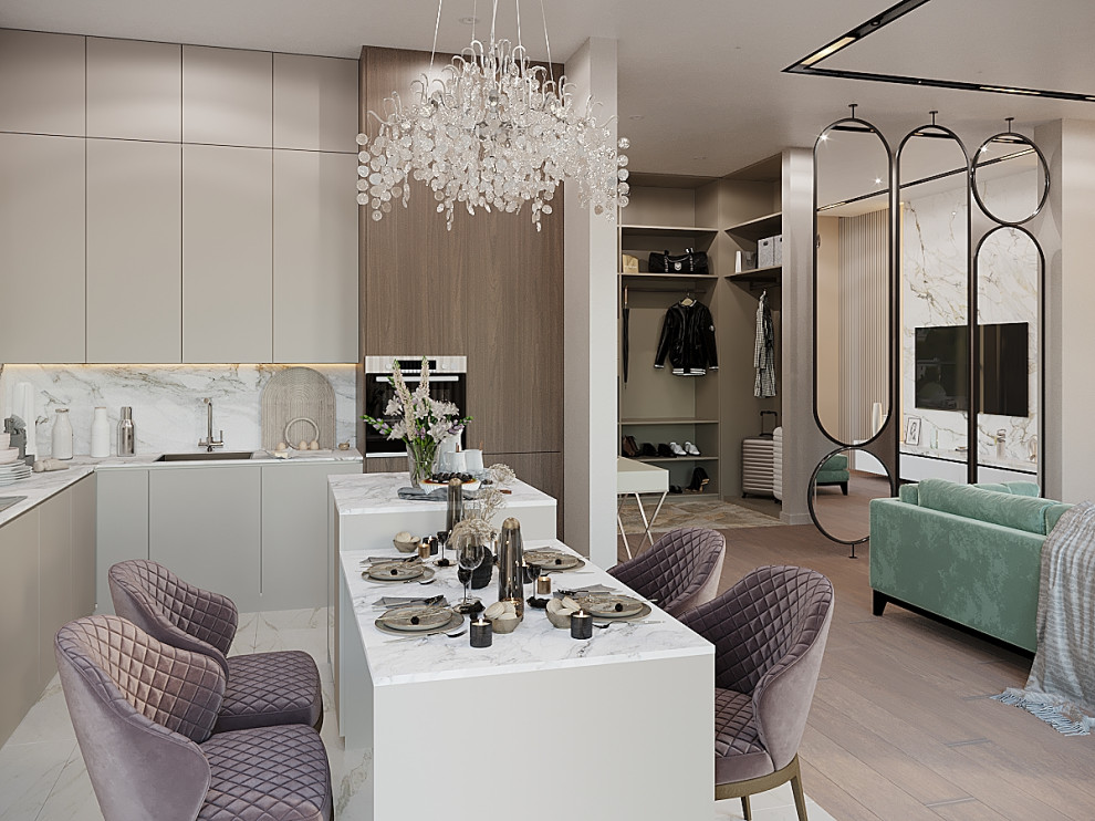 Дизайн- проект Бульвар Ибрагимова 94 кв.м