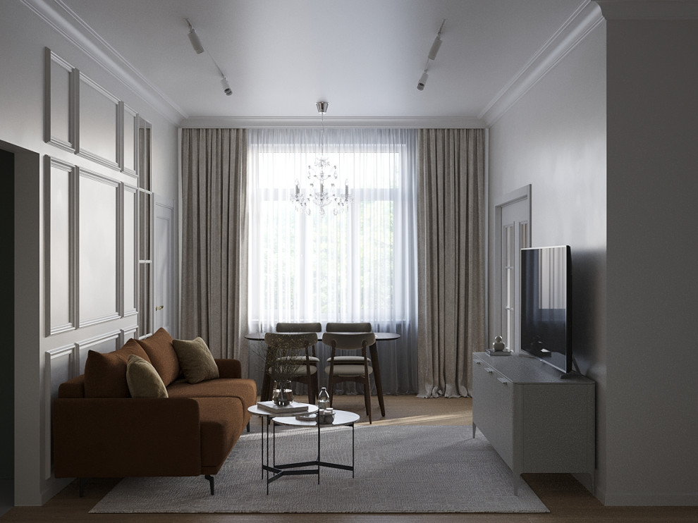 Кухня и гостиная