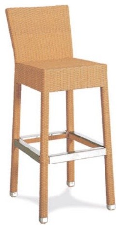 Gar Products 29 5 Inch Asbury Wicker Bar Stool With Back Gar Products 29 5 Inch Asbury Wicker Bar Stool With Back