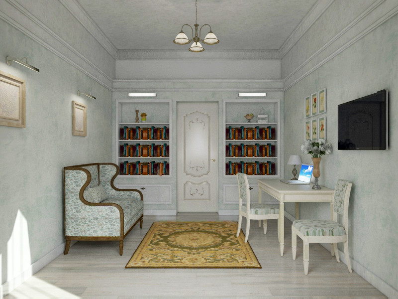 Городской прованс. Дизайн интерьера частного дома