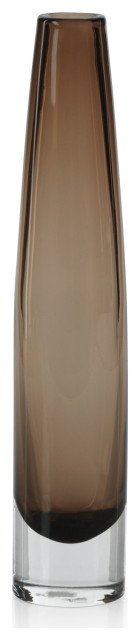 Torcy Slim Taupe Vase, Small