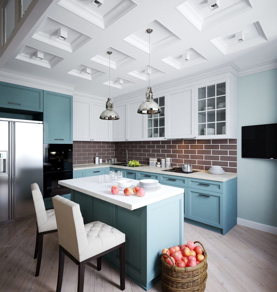 Квартира в скандинавском стиле 130 м2