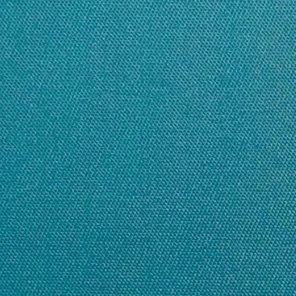 Baltic Teal Plain Solid Woven Outdoor Performance Upholstery Fabric