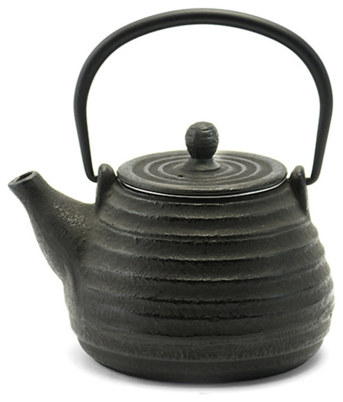 Rikyu Hive Cast Iron Teapot Black Asian Teapots By Merae Corp Rikyu Hive Cast Iron Teapot Black