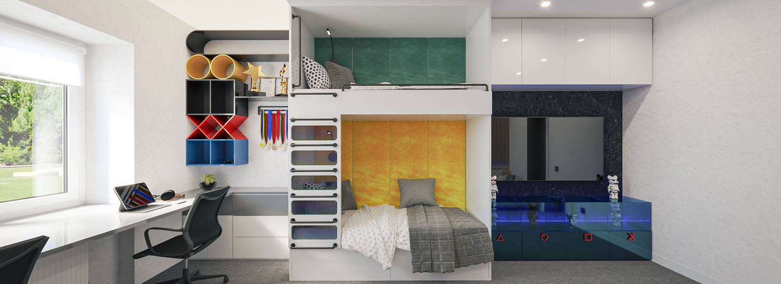 Дизайн-проект детской комнаты