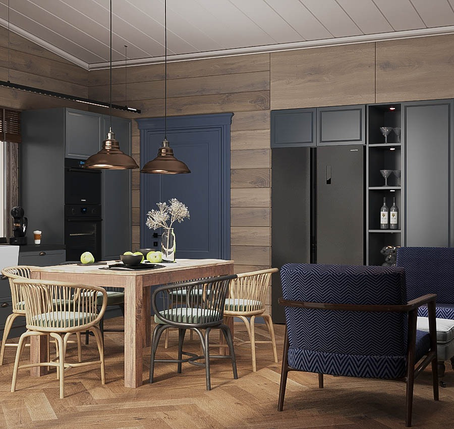 Проект загородного дома.