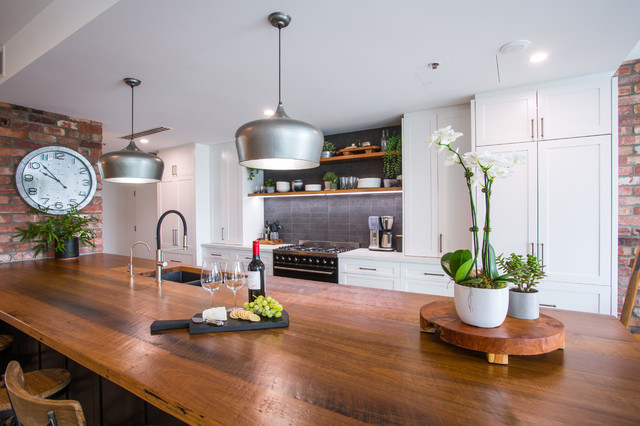 Timeless Industrial Rustic kitchen rustikt-koekken