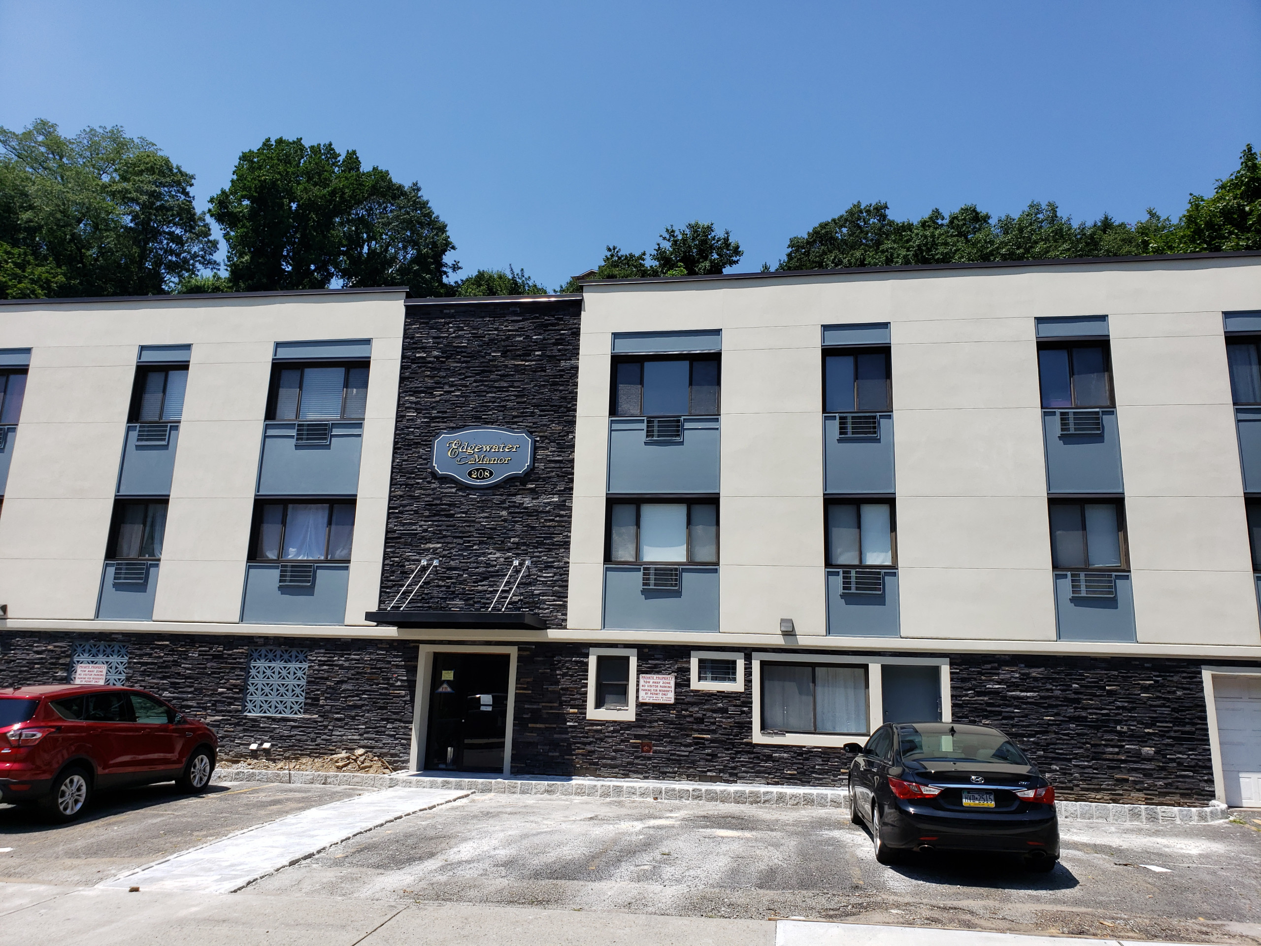 Exterior Renovation of Facade of Multi-Unit Building