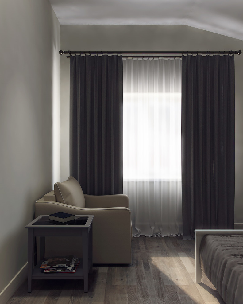 Интерьер частного дома в Московской области.