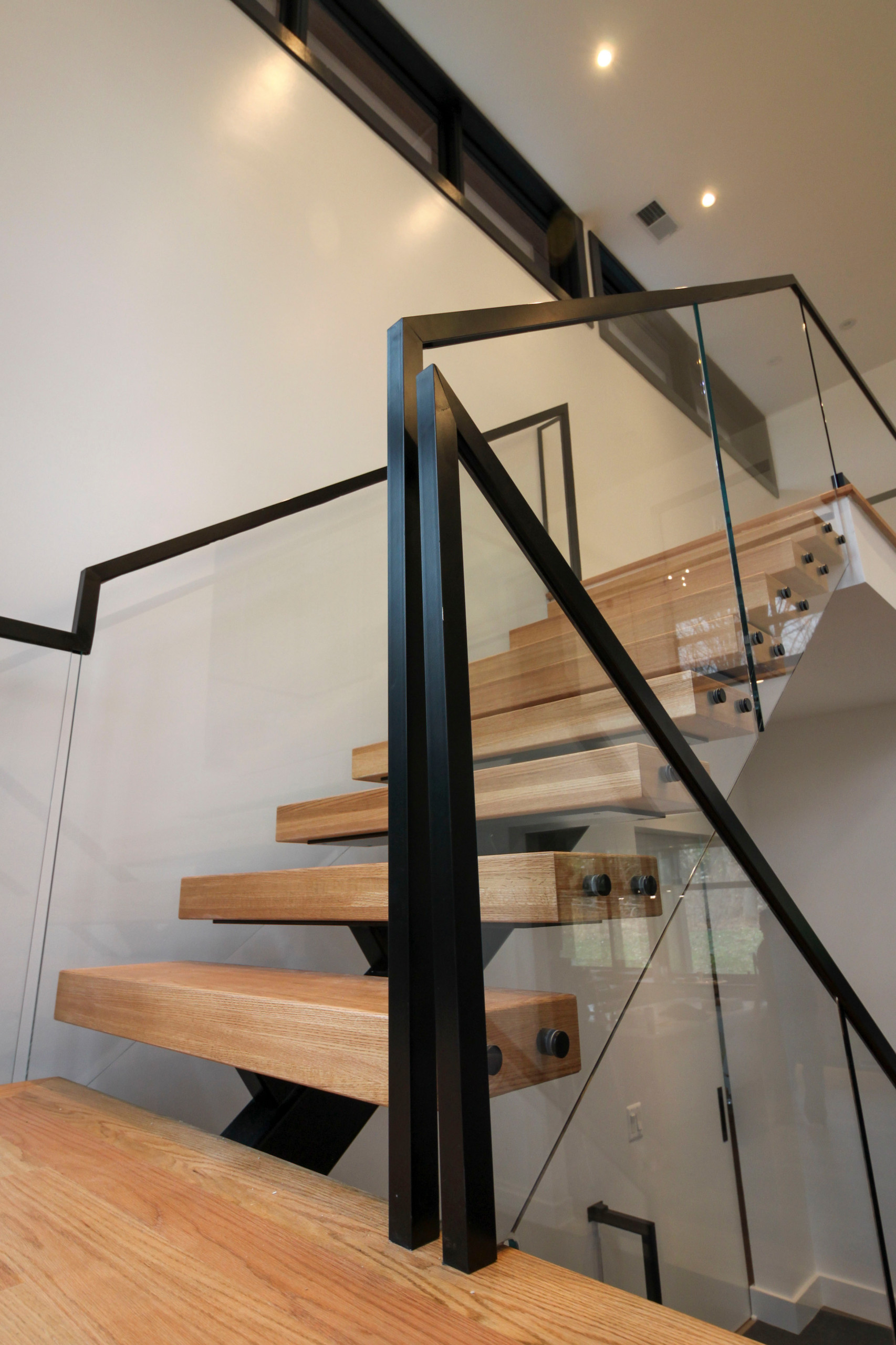 98_Sun Filled Modern Staircase Surrounded by Private Forest, Clifton VA 20124