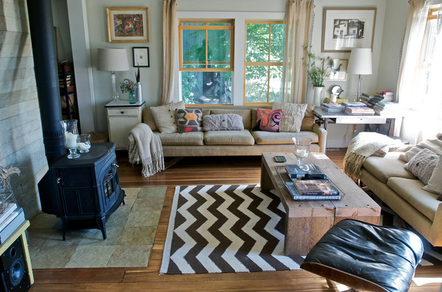 Heat Your E In Style With Today S Wood Burning Stoves Farmhouse By Kitchenlab Rebekah Zaveloff Interiors
