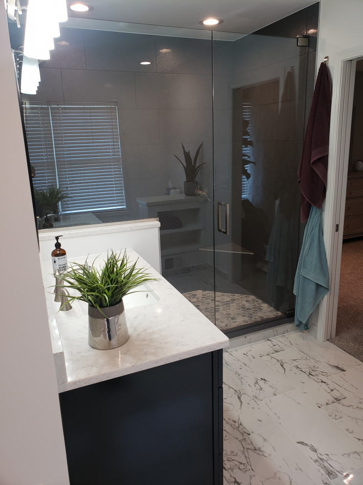 Grayfield bathroom remodel