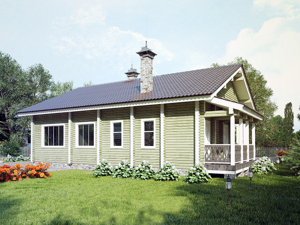 Дом из профилированного бруса