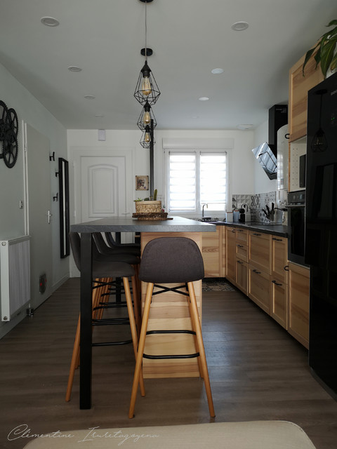 R&eacute;alisation Avant/Apr&egrave;s tropical-kitchen