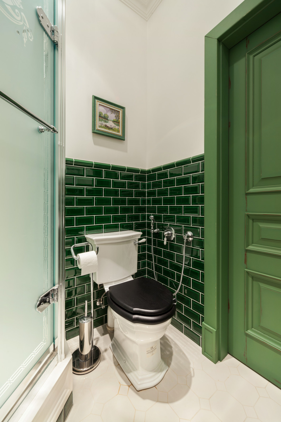 Фрагменты оформления загородного дома в поселке "Довиль", Одинцовский р-н, МО