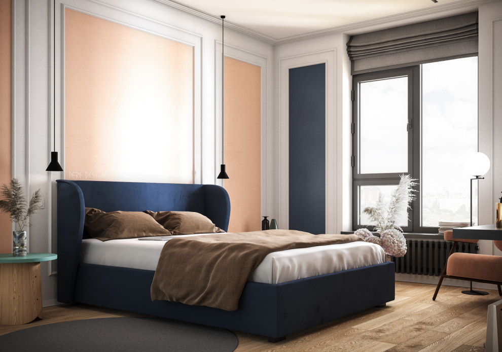 Peachy blue appartments