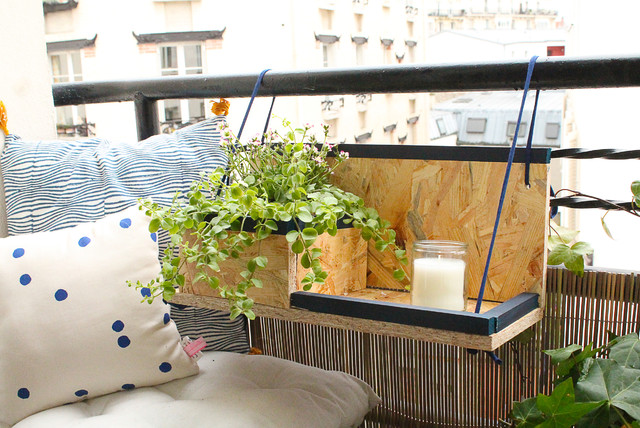 DIY : Fabriquer une jardinière de balcon en OSB