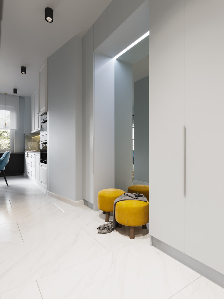 Двухкомнатная квартира 55 м.кв.