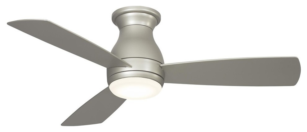 Hugh 44 Ceiling Fan Brushed Nickel Brushed Nickel Blade