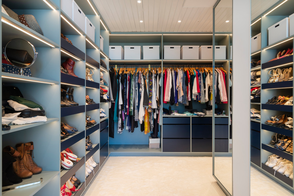 Inspiration for a contemporary storage and wardrobe in Other.