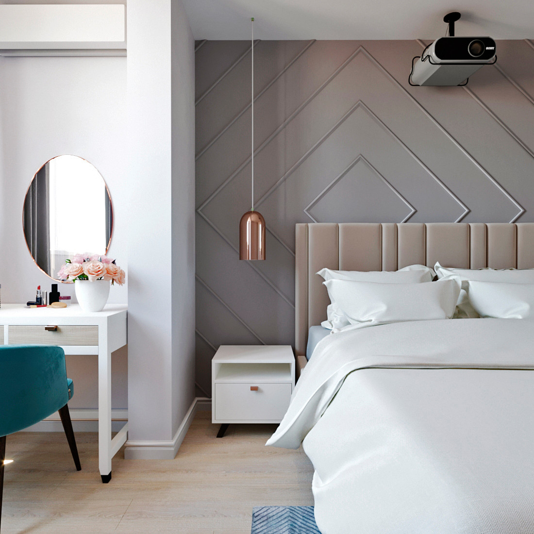 Спальня в современном стиле