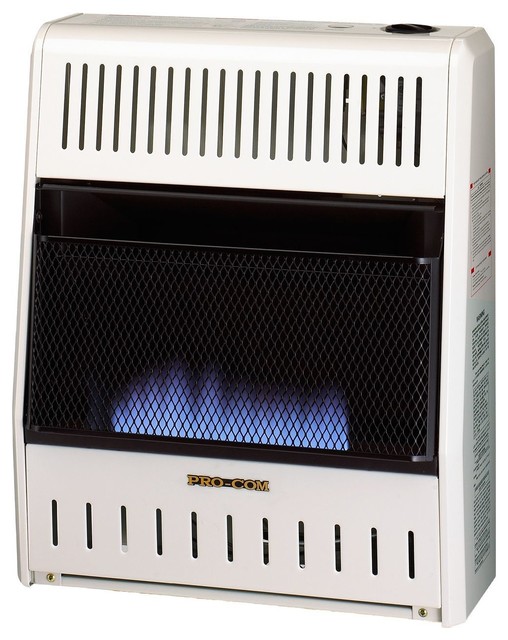 MN200HBA Ventless Natural Gas Blue Flame Space Heater 20,000 BTU