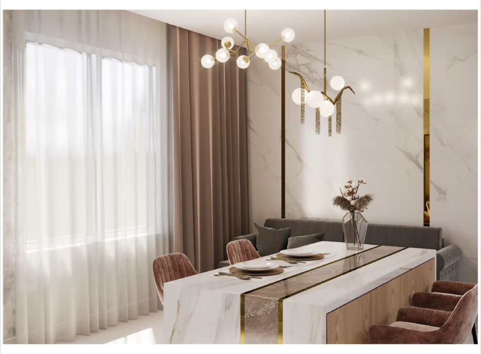 Кухня-гостиная для блогера