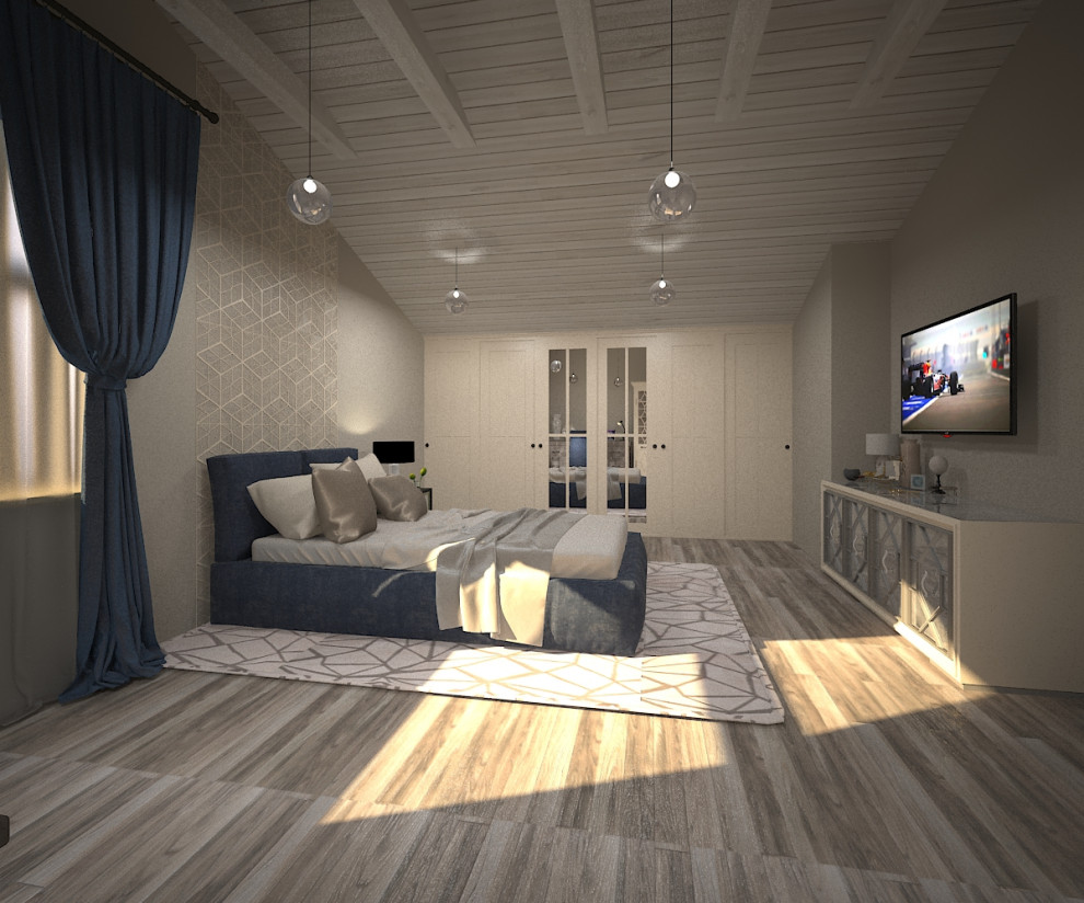 Дизайн-проект интерьера загородного дома 500 м2